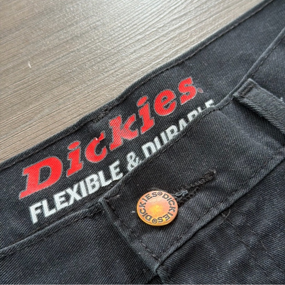 Dickies Men's slim taperDark Black Straight Jeans-vintage - Picture 3 of 8